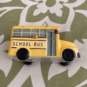 School bus music box